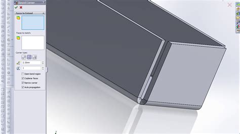 how to add sheet metal corner weld in solidworks|weld corner in solidworks.